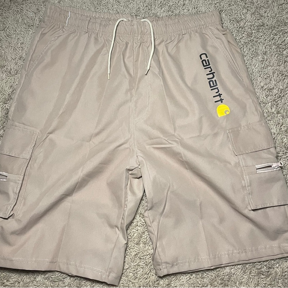 Carhartt Cargo Khaki  Multi-Pocket Shorts Men's Size XL